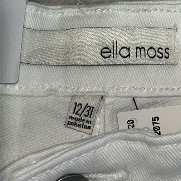 Ella Moss High Rise Slim Straight Ankle Jeans Size 12/31 NWT - Picture 5 of 13